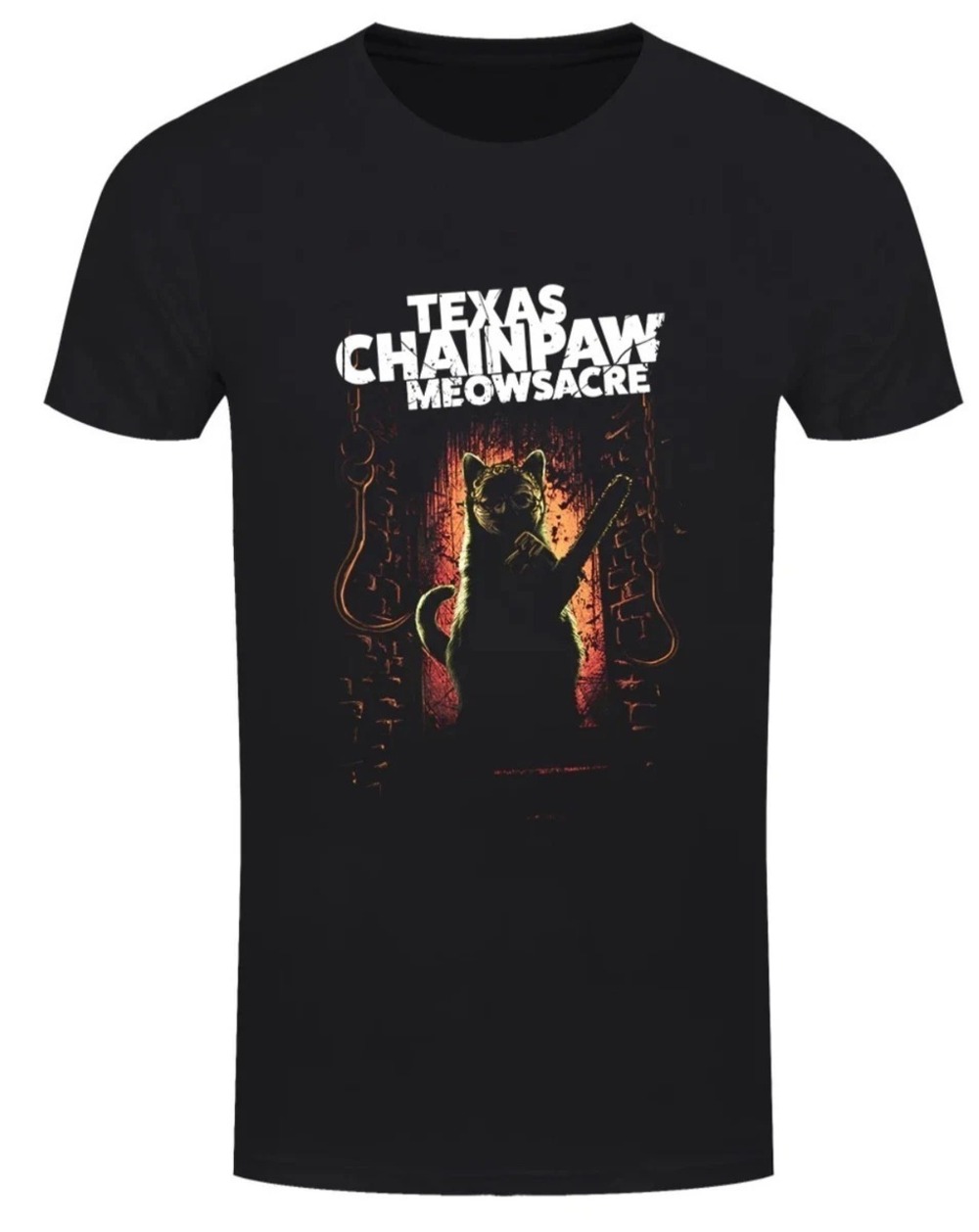 Texas Chainsaw Massacre T Shirt Black Unisex